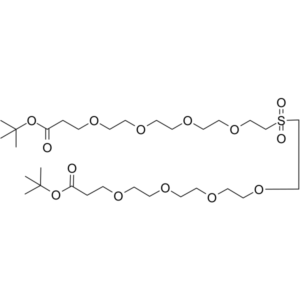 Boc-PEG4-sulfone-PEG4-Boc